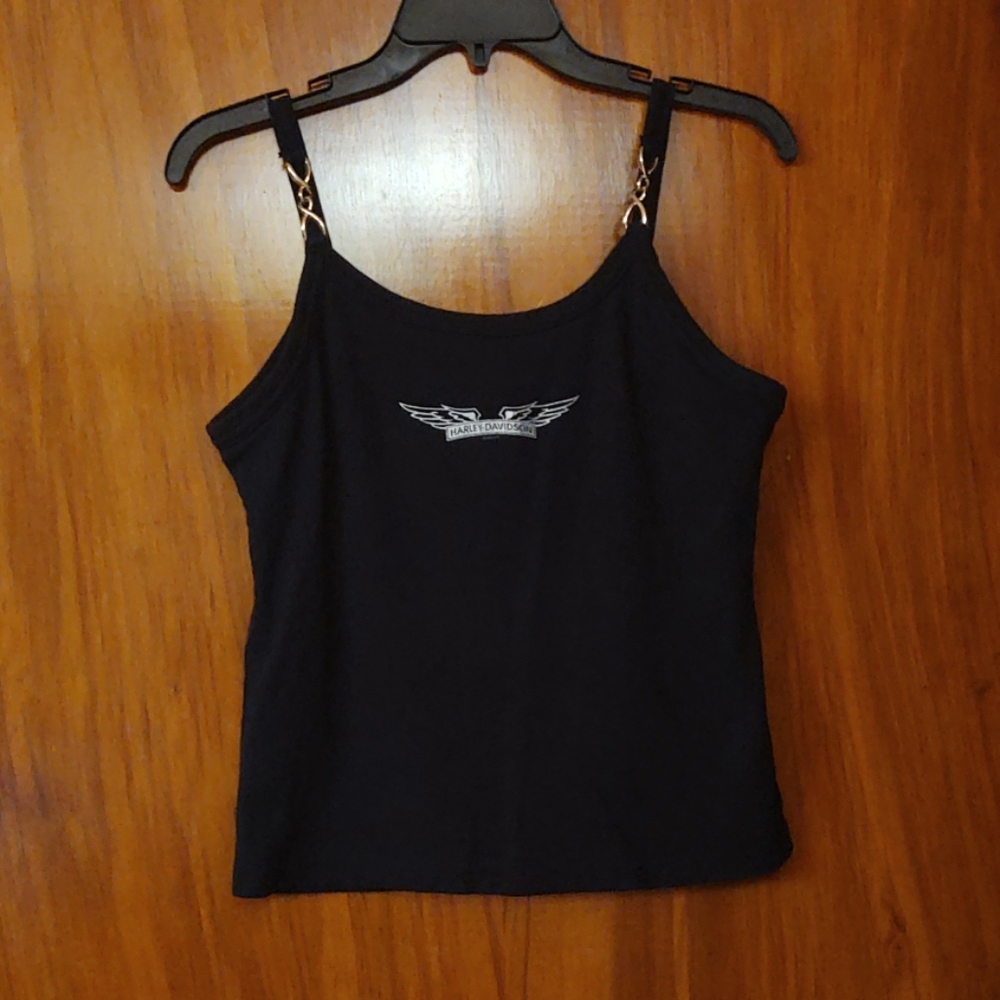 HD tank top, metal part of straps, designs for/bac